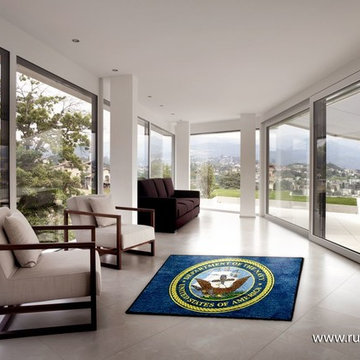 Custom Military Logo Rugs