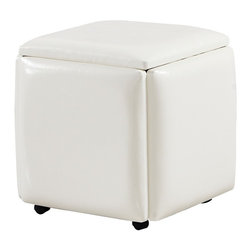5 in 1 Cube by MiniMax Decor - Footstools And Ottomans