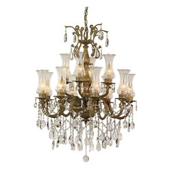 Trans Globe Lighting - Trans Globe Lighting Ja-12 Cp Chandeliers Traditional Crystal - Chandeliers