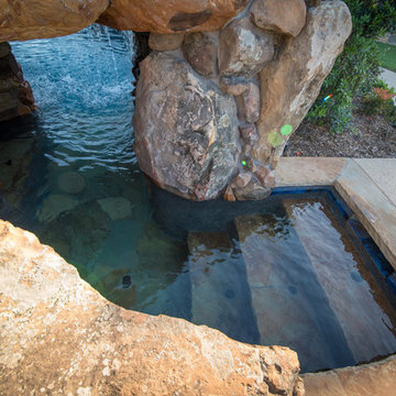 Steps to Walkout Grotto