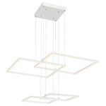 Access Lighting - Squared, Pendant, White - Features: