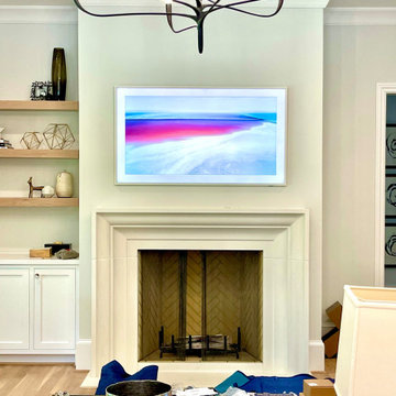 An installation PAV did for a client-The Samsung Frame TV