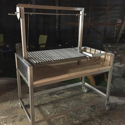 Freestanding Argentine Barbecue Grills - Outdoor Grills