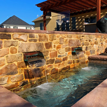 Poolside Patio & Living Area