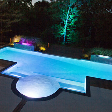 Modern Contemporay Landscape & Pool