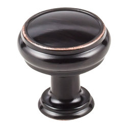 Top Knobs - Eden Medium Knob, 1 3/16", Tuscan Bronze - Cabinet And Drawer Knobs