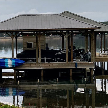 Lakeside Dock, Deck, Retaining walls