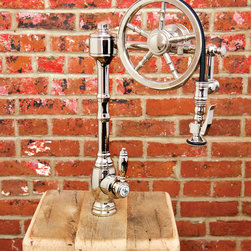 The Wheel Pulldown Kitchen Faucet - Kitchen Faucets