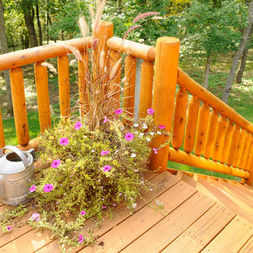 Log Railing