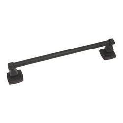 Designers Impressions - Regal Series Oil Rubbed Bronze Bathroom Accessories, 18" Towel Bar - Towel Bars