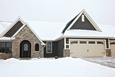Inspiration for an exterior home remodel in Chicago