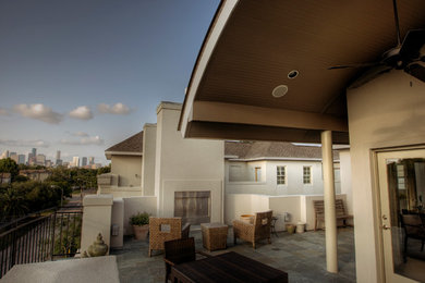 Example of a classic exterior home design in Houston