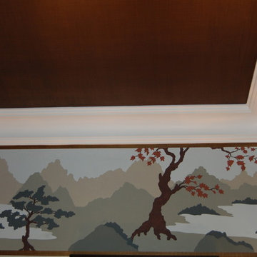 Arts and Crafts powder room