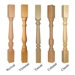 2 1/2" Wood Spindle - Products