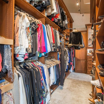 Colorado Springs Traditional Master Closet