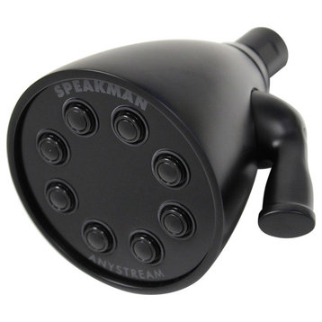 Speakman S-2251 Signature Brass 64 Spray 2.5 GPM Shower Head - Matte Black