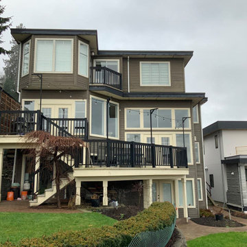 Siding Installation - James Hardie Shakes & Shingles in Timber Bark