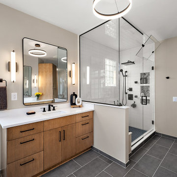 Showplace Vienna Primary Bathroom in Maple Cashew