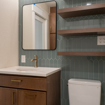 Modern Warm Bathroom Remodel | Boulder, Colorado