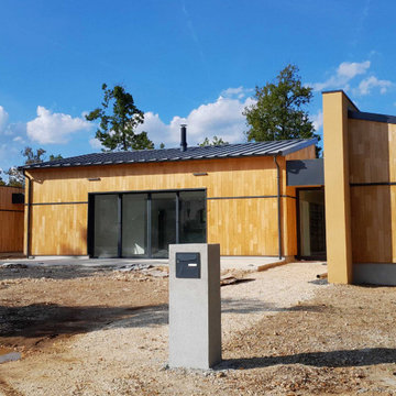 Maison bioclimatique / bois et matériaux renouvelables