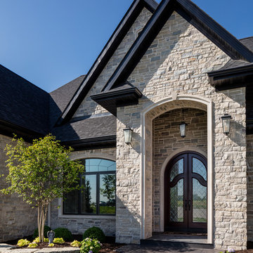 New Home Featuring the Craftsmanship and Design work By McCartney Improvement Co