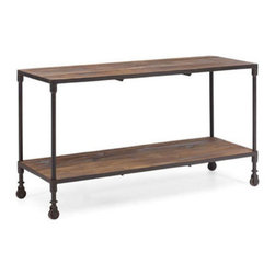 Modern Industrial 2-Tier Shelves - Products