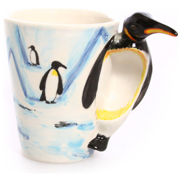 Penguin 3D Ceramic Mug