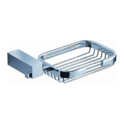 Fresca Ottimo Soap Basket - Chrome FAC0409 - Bathroom Accessories