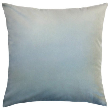 The Pillow Collection Blue Hansen Throw Pillow, 24"