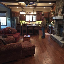 living room/hearth area