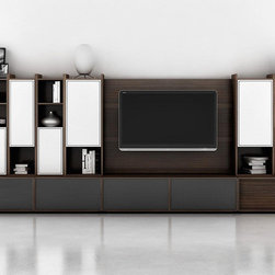 Modern Wall Unit Lyrics 26 by Huppe - $10,800.00 - Media Cabinets