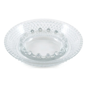 Anchor Hocking Glass Sure Snuff Cigarette Ashtray, 4.75 Inch