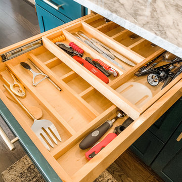 Double Cutlery Drawer Organizer