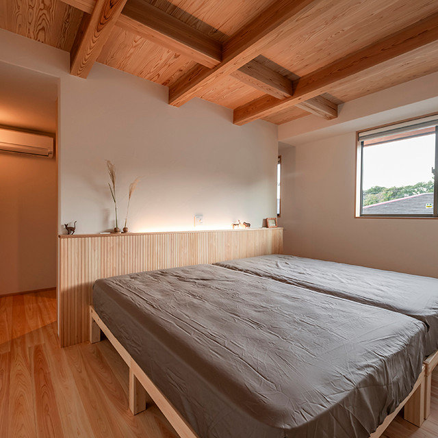 和モダンなおしゃれな寝室のインテリア画像 75選 - 2026 年 4月 | Houzz (ハウズ)
