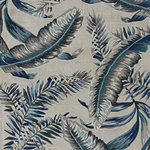 KAS - KAS Havana 2626 Tropics Tropical Rug, Gray and Blue, 3'3"x5'3" - Lush, tropical designs bring you into another world with our Havana Collection. 100% multi textured wool is hand tufted with hard-twist accents, bringing exceptional texture and dimension to each piece.Rich, nature-inspired colors will bring tropical warmthinto your home.