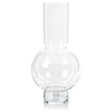 Chaumont Glass Vase, Clear