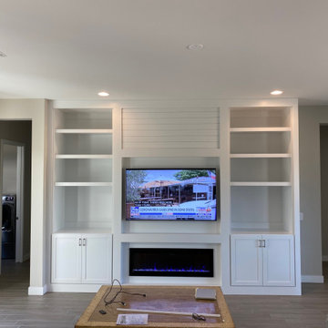 Entertainment Center with Fireplace