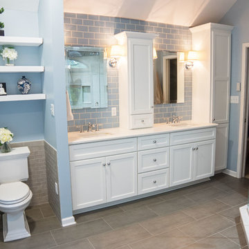 Bright & Airy Master Bathroom