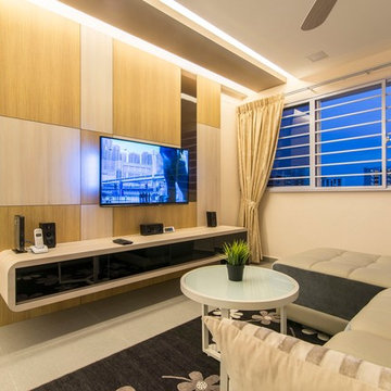 Modern Design (Tampines HDB 4 Room)