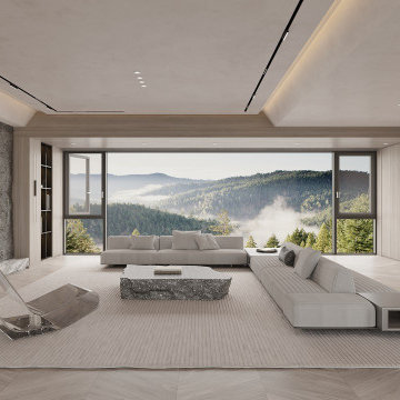 Outward-opening window with integrated screen