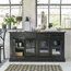 London Mahogany 4-Door Sideboard, 4 Drawers
