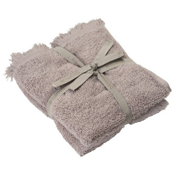 FRINO Guest Hand Towels, Set of 2, Satellite