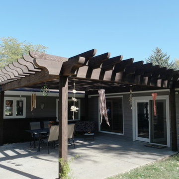 timber pergola