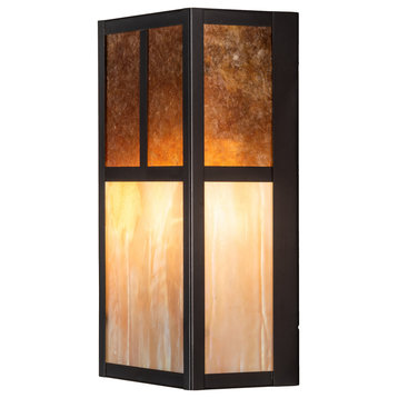 7 Wide Hyde Park T Mission Wall Sconce