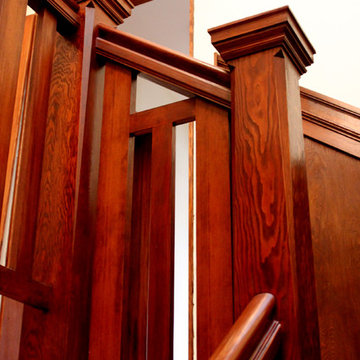 Queen Anne Custom Staircase Railing