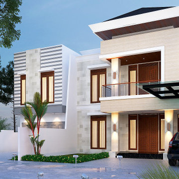 Desain Rumah Minimalis - Medan (Mr. Andi)
