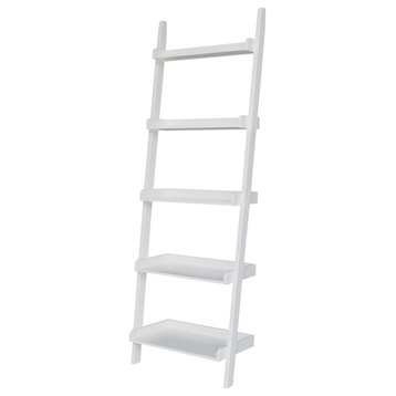 Lean To Shelf Unit With 5 Shelves