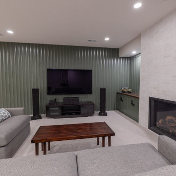 Family-Friendly Basement Remodel with Custom Features