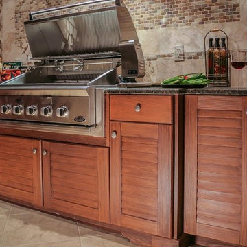 NATURE KAST - WEATHER PROOF CABINETS ( OUTDOOR KITCHEN SPACES)