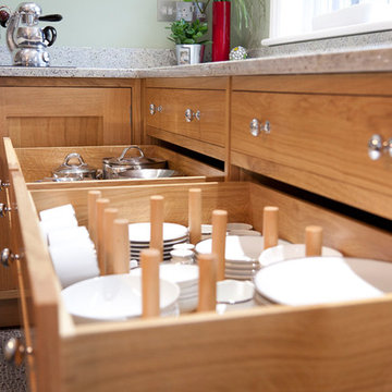 Handmade Bespoke Kitchen - Oak 'Shaker'